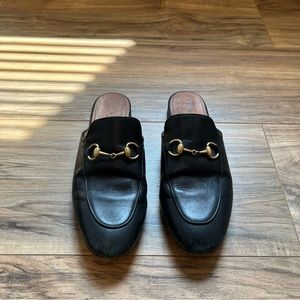 Gucci black Princetown mules 🖤 *some water damage on inside